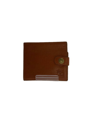 【中古】IL BISONTE◆2つ折り財布/レザー/CML/メンズ*使用感有【服飾雑貨他】 【中古】IL BISONTE◆2つ折り財布/レザー/CML/メンズ*使用感有【服飾雑貨他】