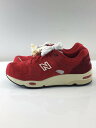 【中古】NEW BALANCE◆ローカットスニーカー/28cm/RED/スウェード/CM1700KR【シューズ】