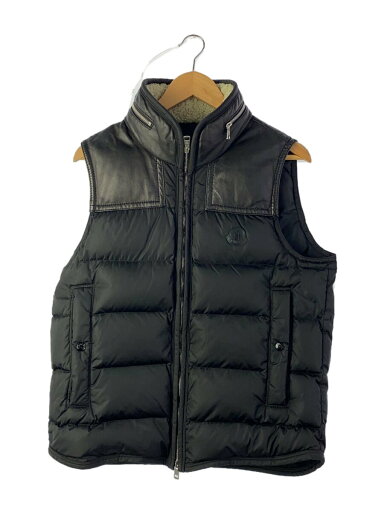 【中古】MONCLER◆ダウンベスト/2/ナイロン/BLK/C2-091-43375-85-54155【メンズウェア】 【中古】MONCLER◆ダウンベスト/2/ナイロン/BLK/C2-091-43375-85-54155【メンズウェア】