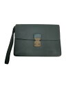 【中古】LOUIS VUITTON◆ポシェット・クラド_タイガ_GRN/レザー/内側劣化有【バッグ】