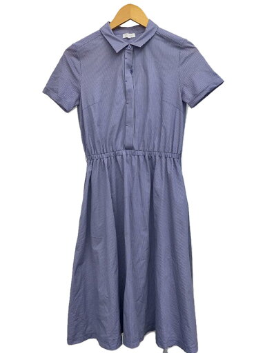 【中古】MACKINTOSH PHILOSOPHY◆半袖ワンピース/36/コットン/BLU/ストライプ/H5J36-386-23【レディースウェア】 【中古】MACKINTOSH PHILOSOPHY◆半袖ワンピース/36/コットン/BLU/ストライプ/H5J36-386-23【レディースウェア】