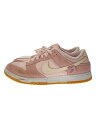 NIKE◆DUNK LOW SE_エア マックス 90 SE/29cm/PNK/スウェード