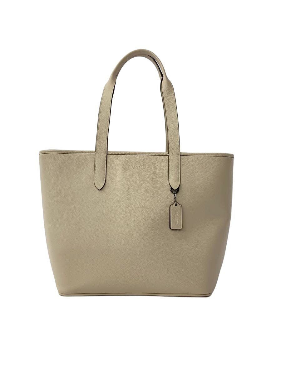 Rakuten - 【中古】COACH◆トートバッグ/レザー/BEG/C9876【バッグ】