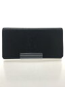 【中古】YVES SAINT LAURENT◆長財布/レザー/BLK/無地/レディース/568999【服飾雑貨他】(4)