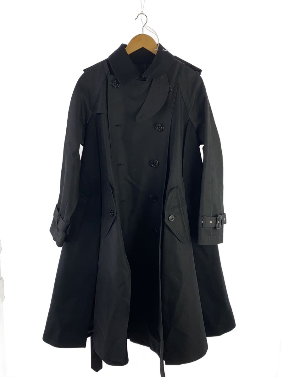 【あと2日】Sacai　ドッキングミリタリーコート　ブラック　サイズ１ 楽天市場】Sacai コート（カラーブラック）（メンズファッション）の通販