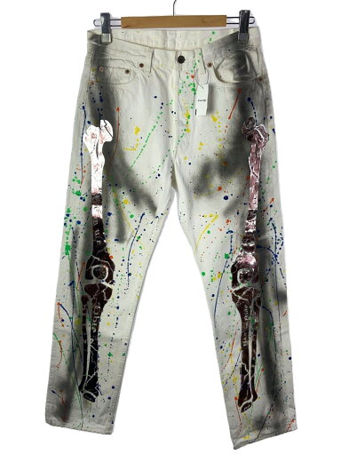 【中古】punktm/ボトム/--/コットン/WHT/リメイク【メンズウェア】 【中古】punktm/ボトム/--/コットン/WHT/リメイク【メンズウェア】