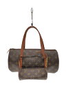【中古】LOUIS VUITTON◆1)パピヨン30_モノグラム・キャンバス_BRW/PVC/BRW【バッグ】