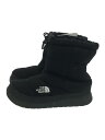 【中古】THE NORTH FACE◆キッズ靴/22cm/ブーツ/ウール/BLK【キッズ】