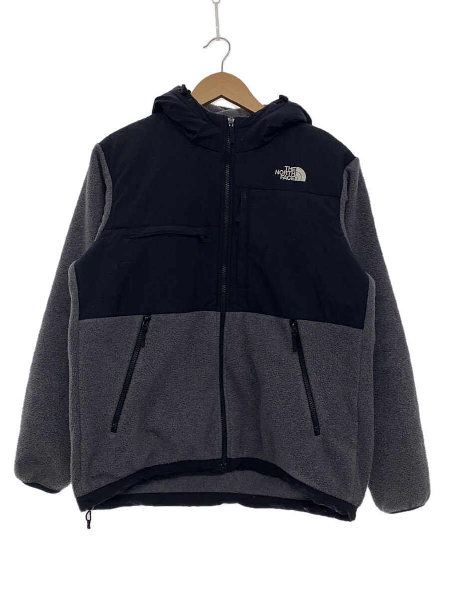 【中古】THE NORTH FACE◆DENALI HOODIE_デナリフーディ/M/ポリエステル/GRY【メンズウェア】