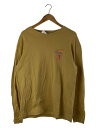 【中古】X-LARGE◆長袖Tシャツ/L/コットン/イエロー//【メンズウェア】