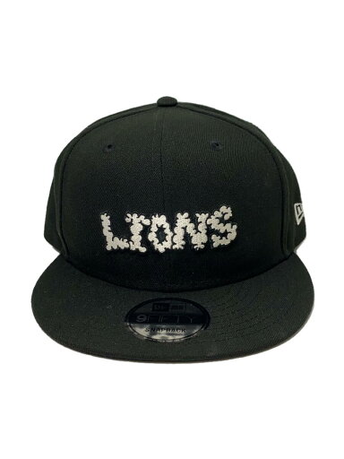 【中古】NEW ERA◆LIONS/スナップバック/キャップ/ポリエステル/ブラック/メンズ/【服飾雑貨他】 【中古】NEW ERA◆LIONS/スナップバック/キャップ/ポリエステル/ブラック/メンズ/【服飾雑貨他】