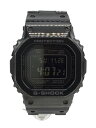 【中古】CASIO◆ソーラー腕時計・G-SHOCK/アナログ/ステンレス/BLK/BLK【服飾雑貨他】