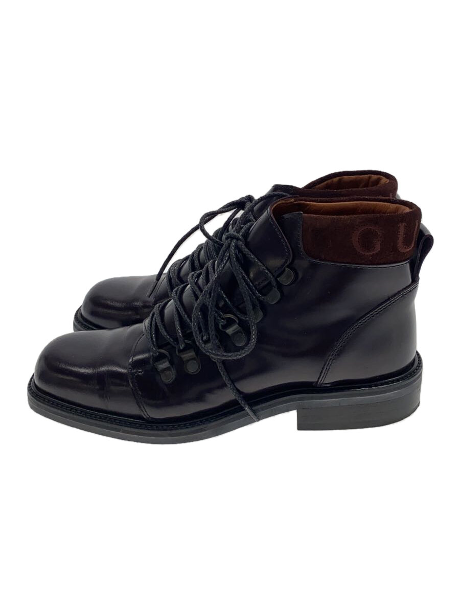 【中古】GUCCI◆トレッキングブーツ/37/ブラウン/レザー【シューズ】