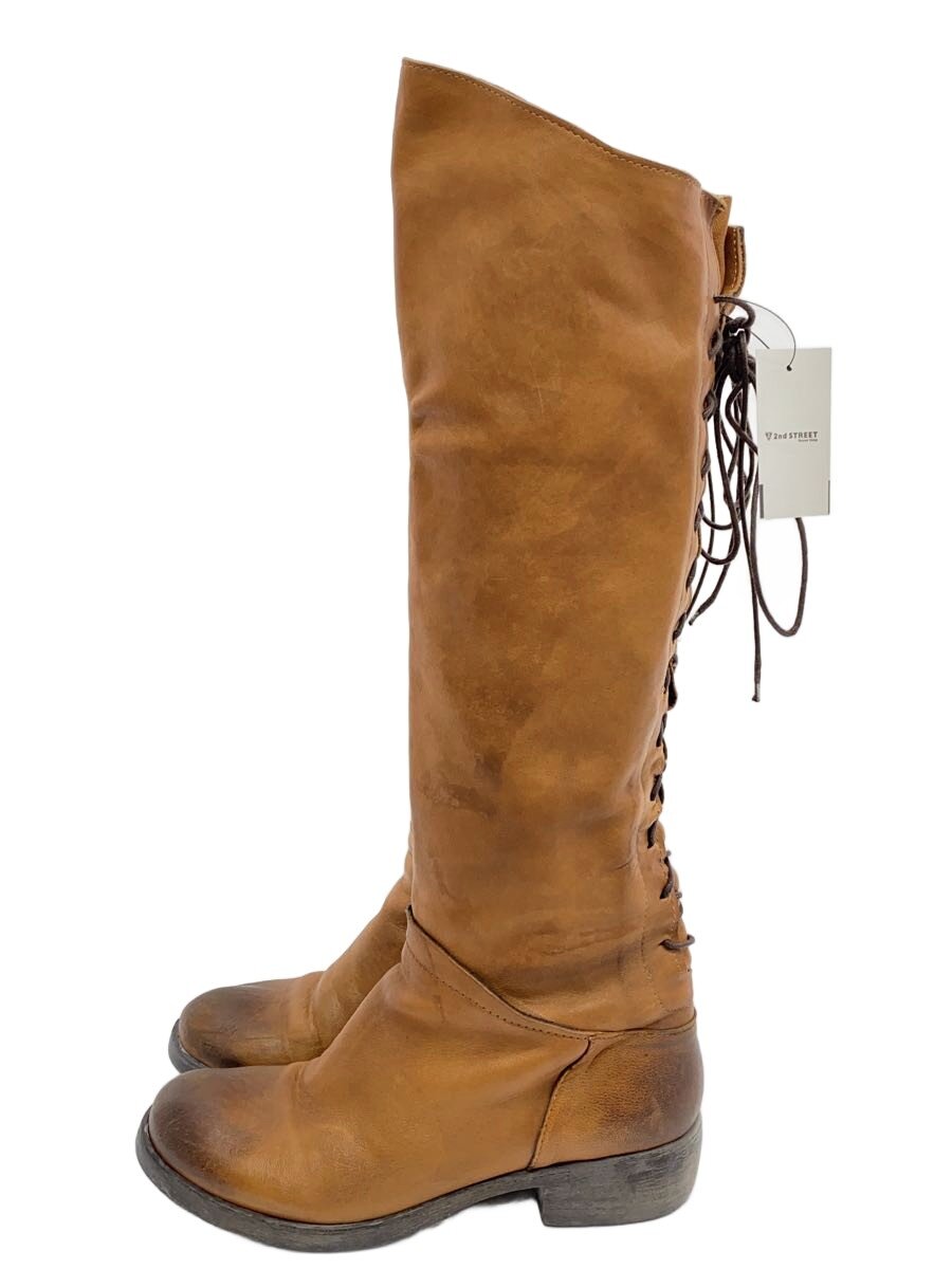 【中古】MADEINITALY/ブーツ/37/BRW/レザー【シューズ】