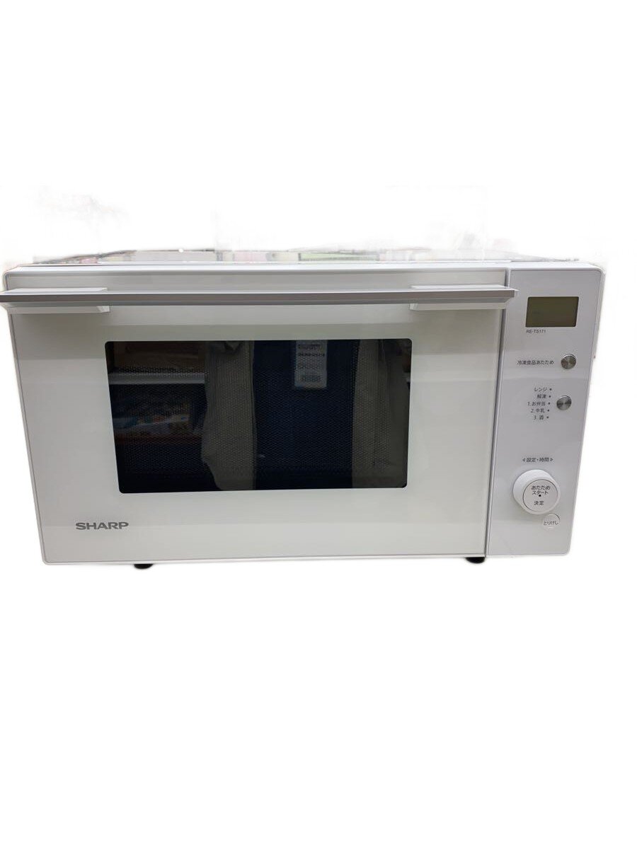 SHARP - 【中古】SHARP◆電子レンジ RE-TS171-W【家電・ビジュアル・オーディオ】