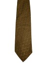 【中古】DOLCE&GABBANA◆ネクタイ/シルク/ブラウン/総柄/メンズ【服飾雑貨他】