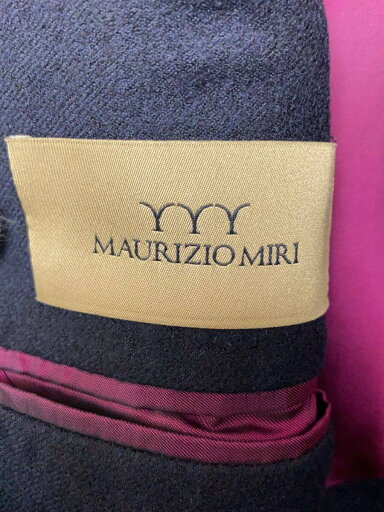 【中古】Maurizio Miri/INTELATO/TAGLIA46/ITALY製/テーラードジャケット/NVY【メンズウェア】