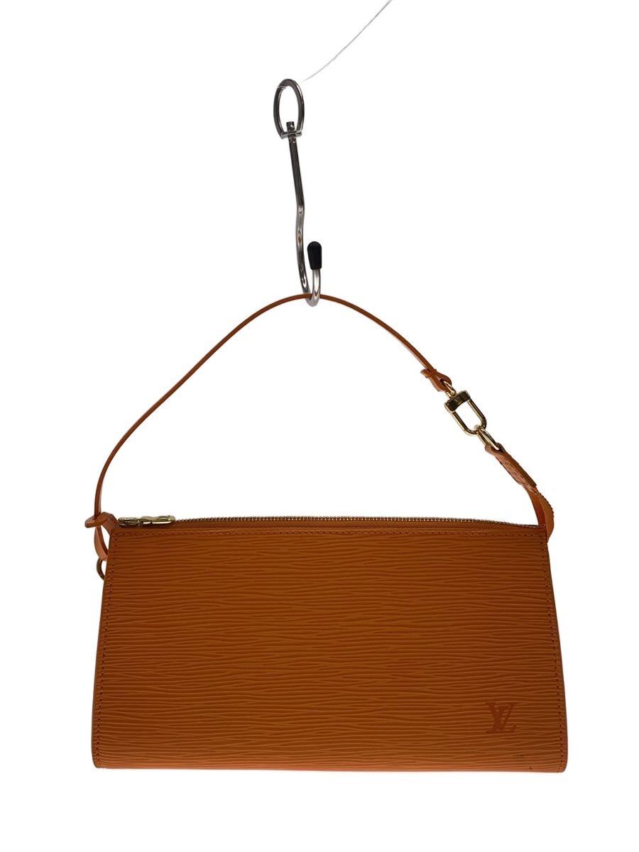 【中古】LOUIS VUITTON◆ポシェット・アクセソワール_エピ/レザー/ORN【バッグ】