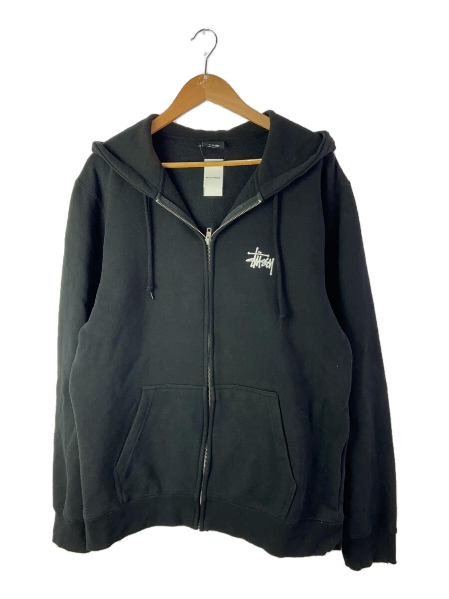 【中古】STUSSY◆full zip hooded sweat/XL/