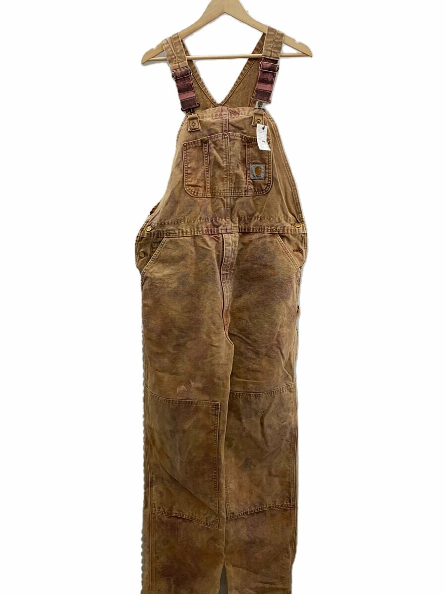 【中古】Carhartt◆オーバーオール/40/コットン/CML/カモフラ/R01 BRN【メンズウェア】