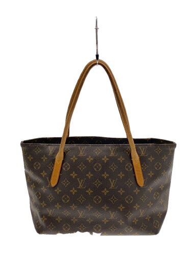 【中古】LOUIS VUITTON◆ラスパイユPM_モノグラム・キャンバス_BRW/PVC/BRW【バッグ】 【中古】LOUIS VUITTON◆ラスパイユPM_モノグラム・キャンバス_BRW/PVC/BRW【バッグ】