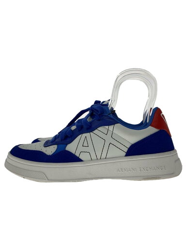 【中古】ARMANI EXCHANGE◆ローカットスニーカー/26cm/BLU/スウェード/xux148【シューズ】 【中古】ARMANI EXCHANGE◆ローカットスニーカー/26cm/BLU/スウェード/xux148【シューズ】