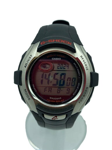 【中古】CASIO◆ソーラー腕時計・G-SHOCK/デジタル/ラバー/SLV/BLK//【服飾雑貨他】 【中古】CASIO◆ソーラー腕時計・G-SHOCK/デジタル/ラバー/SLV/BLK//【服飾雑貨他】