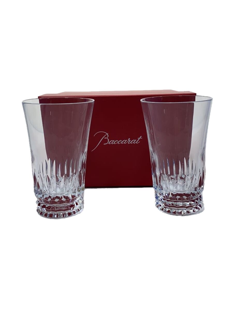 【中古】Baccarat◆グラス/2点セット/ペア/箱有/美品/【キッチン用品】