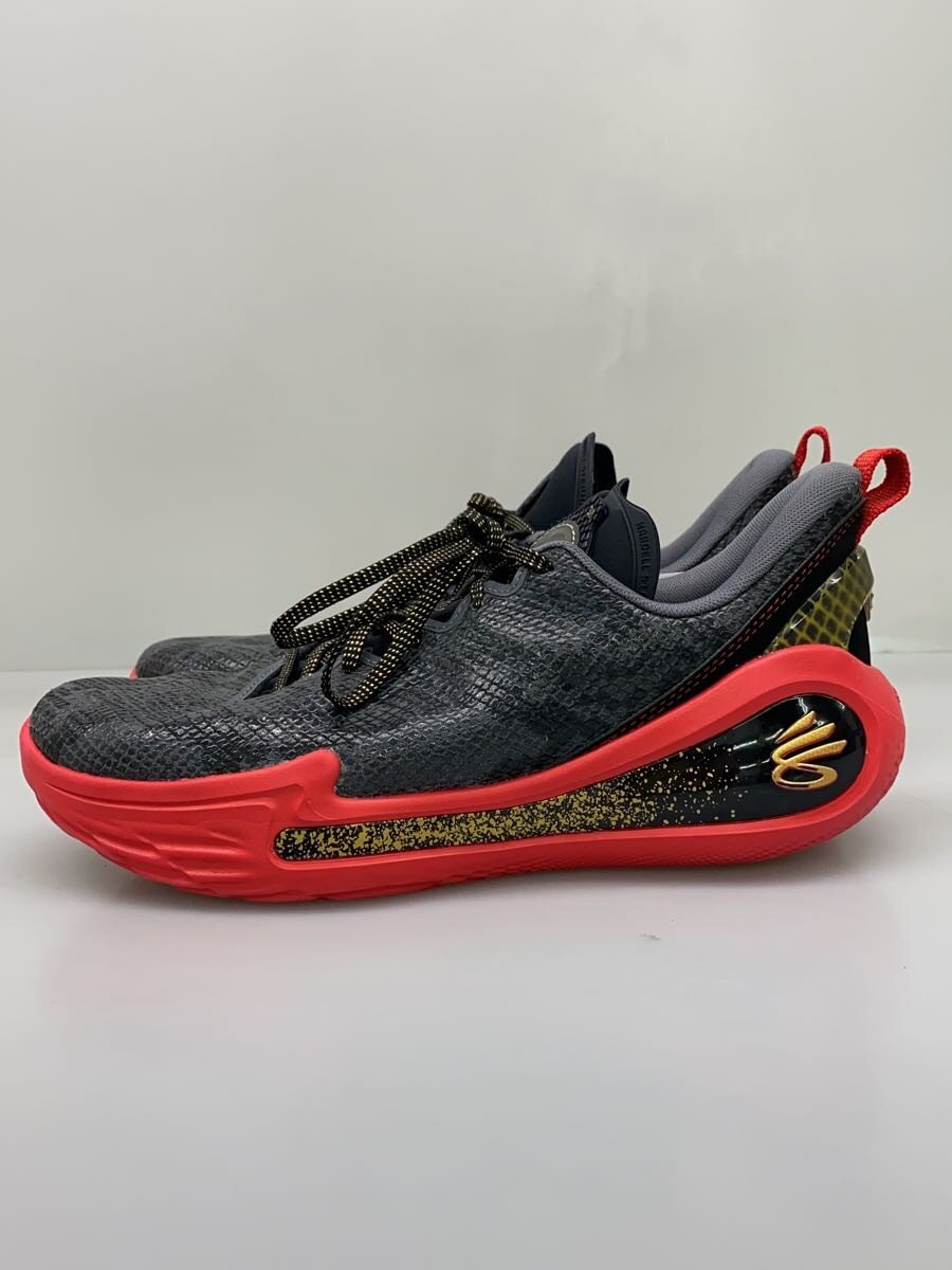 UNDER ARMOUR◆ローカットスニーカー/28.5cm/BLK/6004077-001