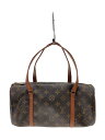 【中古】LOUIS VUITTON◆1)パピヨン30_モノグラム・キャンバス_BRW/PVC/BRW/総柄【バッグ】