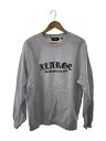 【中古】X-LARGE◆OLD ENGLISH LOGO CREWNECK SWEAT/スウェット/L/コットン/101244012025【メンズウェア】