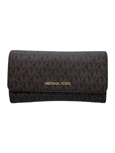 【中古】MICHAEL KORS◆長財布/--/BRW/レディース/35F8GTVF3B/擦れ、小銭入れ汚れあり【服飾雑貨他】 【中古】MICHAEL KORS◆長財布/--/BRW/レディース/35F8GTVF3B/擦れ、小銭入れ汚れあり【服飾雑貨他】