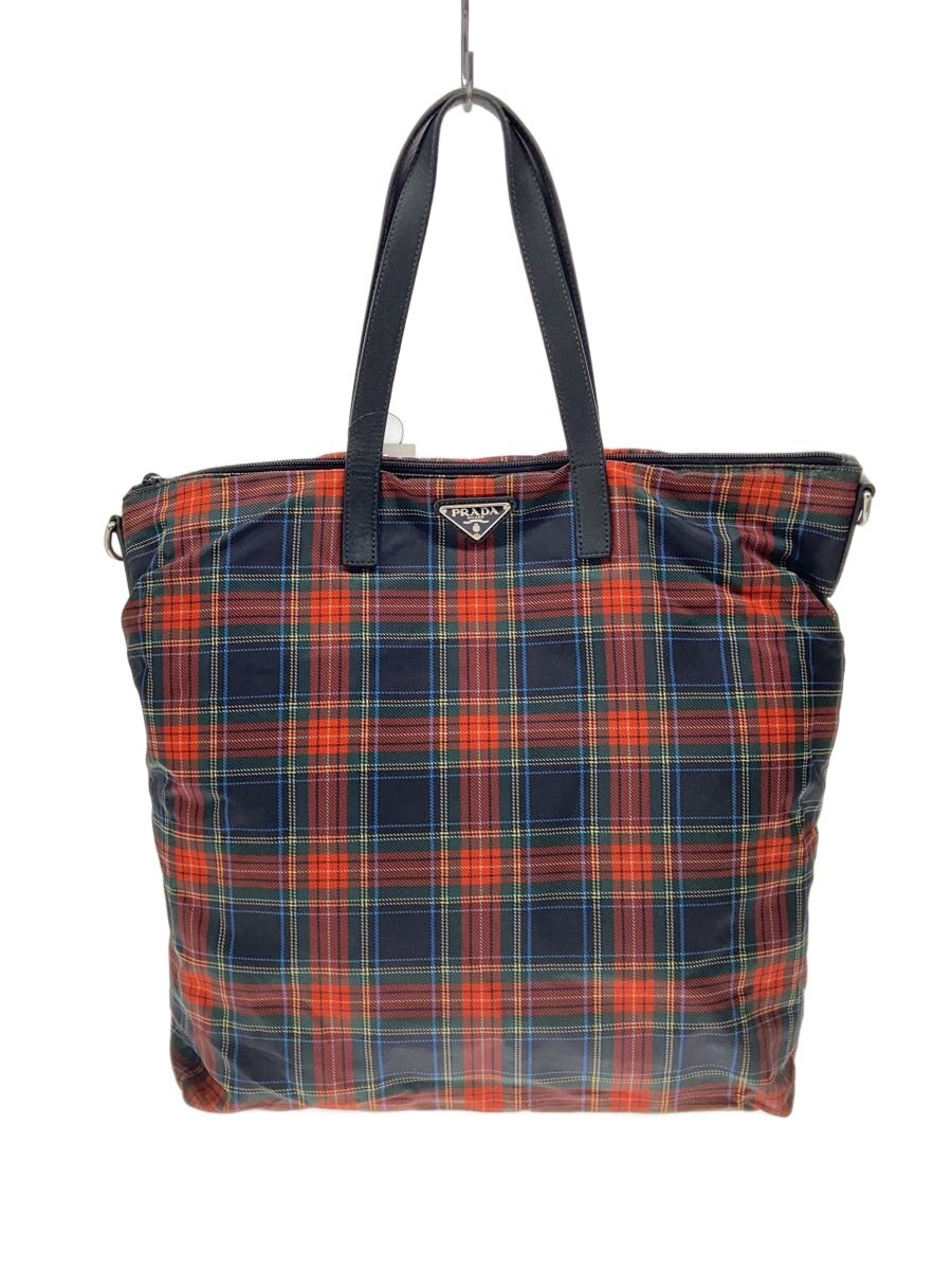 【ブランド】PRADA 【ブランドカナ】プラダ 【型番】 【程度】B 【サイズ】 【メインカラー】レッド 【素材・生地】ナイロン 【キーワード】　　 2025/12/16 セカンドストリートマルイファミリー溝口店【4710】【中古】PRADA◆トートバッグ/ナイロン/RED ブランド PRADA 型番 カラー レッド 柄 チェック 素材・生地 ナイロン>色・素材について サイズ >サイズ表示について 実寸（cm） 【バッグ】 マチ：15.5 / 高さ：38 / 幅：35.5-44 / 持ち手：44 【その他】 その他サイズ：/ 商品は　セカンドストリートマルイファミリー溝口店の店頭にて販売しております。商品に関するお問合わせは、お電話(TEL:044-874-0309)にて、問合わせ番号：2347101034182をお伝えください。 配送方法やお支払い方法に関するお問い合わせは、サポートセンターまでご連絡をお願いします。 ※お電話の対応は営業時間内のみとなります。お問い合わせフォームでお問い合わせの際はご注文番号をご記入下さい この商品に関する出品店舗からのコメント 多少の使用感はございますが、目立つダメージ等はなくまだまだお使いいただけるお品物です(写真でご確認ください)。※商品には、汚れの見落とし、一部付属の欠品などある場合がございます。また店頭でも販売を行っているため状態の変化がある場合がございます。写真以外で気になる点は店舗までご連絡ください。