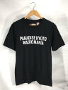 【中古】WACKO MARIA◆Tシャツ/L/コットン/BLK【メンズウェア】