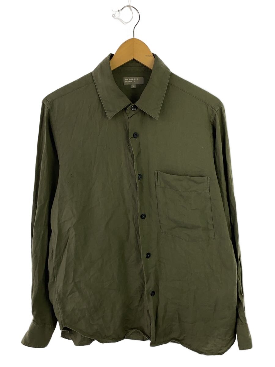 新品未使用　MHL. MARGARET HOWELL 長袖シャツ カーキ　春夏 楽天市場】マーガレットハウエル シャツ（カラーグリーン）（メンズ