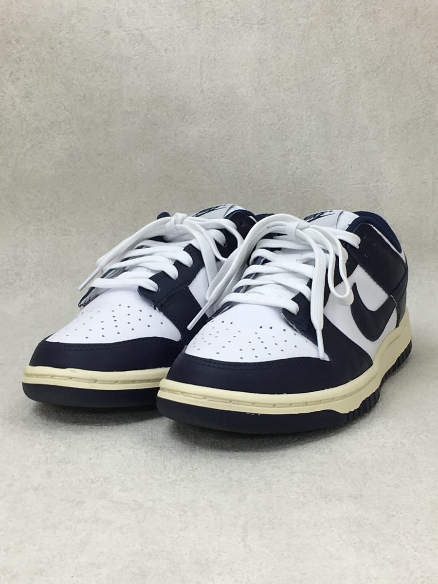 yÁzNIKENike WMNS Dunk Low Vintage Navy/[JbgXj[J[/25.5cm/NVYyV[Yz