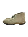 【ブランド】Clarks 【ブランドカナ】クラークス 【型番】 【程度】C 【サイズ】US9 【メインカラー】ベージュ 【素材・生地】スウェード 【キーワード】　　 2024/05/01 セカンドストリート熊本南店【2008】【中古】Clarks◆デザートブーツ/チャッカブーツ/US9 ブランド Clarks 型番 カラー ベージュ 柄 素材・生地 スウェード&gt;色・素材について サイズ US9&gt;サイズ表示について 実寸 【ブーツ】 ヒール：2.5 / 高さ：14.5 / ソール全長：30 【その他】 その他サイズ：/ 商品は　セカンドストリート熊本南店の店頭にて販売しております。商品に関するお問合わせは、お電話(TEL:096-328-5828)にて、問合わせ番号：2320084773422をお伝えください。 配送方法やお支払い方法に関するお問い合わせは、サポートセンターまでご連絡をお願いします。 ※お電話の対応は営業時間内のみとなります。お問い合わせフォームでお問い合わせの際はご注文番号をご記入下さい この商品に関する出品店舗からのコメント 汚れ、スレ、毛羽立ち、ソール減りが見受けられ、使用感が強いお品です。ご理解の上、ご検討下さいませ。