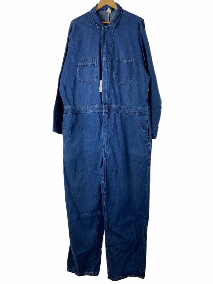 【中古】オールインワン/50/コットン/インディゴ//【メンズウェア】