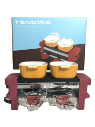 【中古】recolte◆ホットプレート RRF-1(R)/ラクレット＆フォンデュメーカー メルト【家電・ビジュアル・オーディオ】