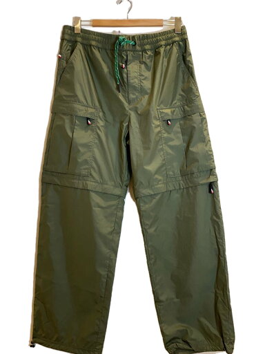 【中古】MONCLER GRENOBLE◆24SS/Convertible Cargo Pant/カーゴパンツ/M/ナイロン/KHK【メンズウェア】 【中古】MONCLER GRENOBLE◆24SS/Convertible Cargo Pant/カーゴパンツ/M/ナイロン/KHK【メンズウェア】