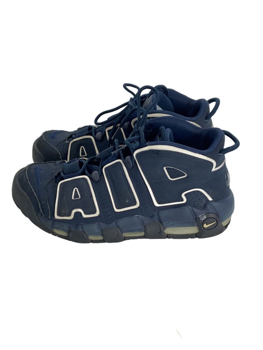 NIKE◆AIR MORE UPTEMPO 96/エアモアアップテンポ/ネイビー/921948-400/27cm/NVY