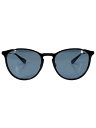 【中古】Ray-Ban◆サングラス/ウェリントン/メタル/BLK/BLU/メンズ/RB3539【服飾雑貨他】(4)