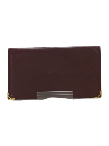 【中古】Cartier◆札入れ/長財布/レザー/RED/レディース【服飾雑貨他】 【中古】Cartier◆札入れ/長財布/レザー/RED/レディース【服飾雑貨他】