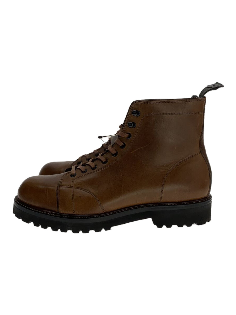 【中古】WH◆レースアップブーツ/US8/BRW/0706C【シューズ】