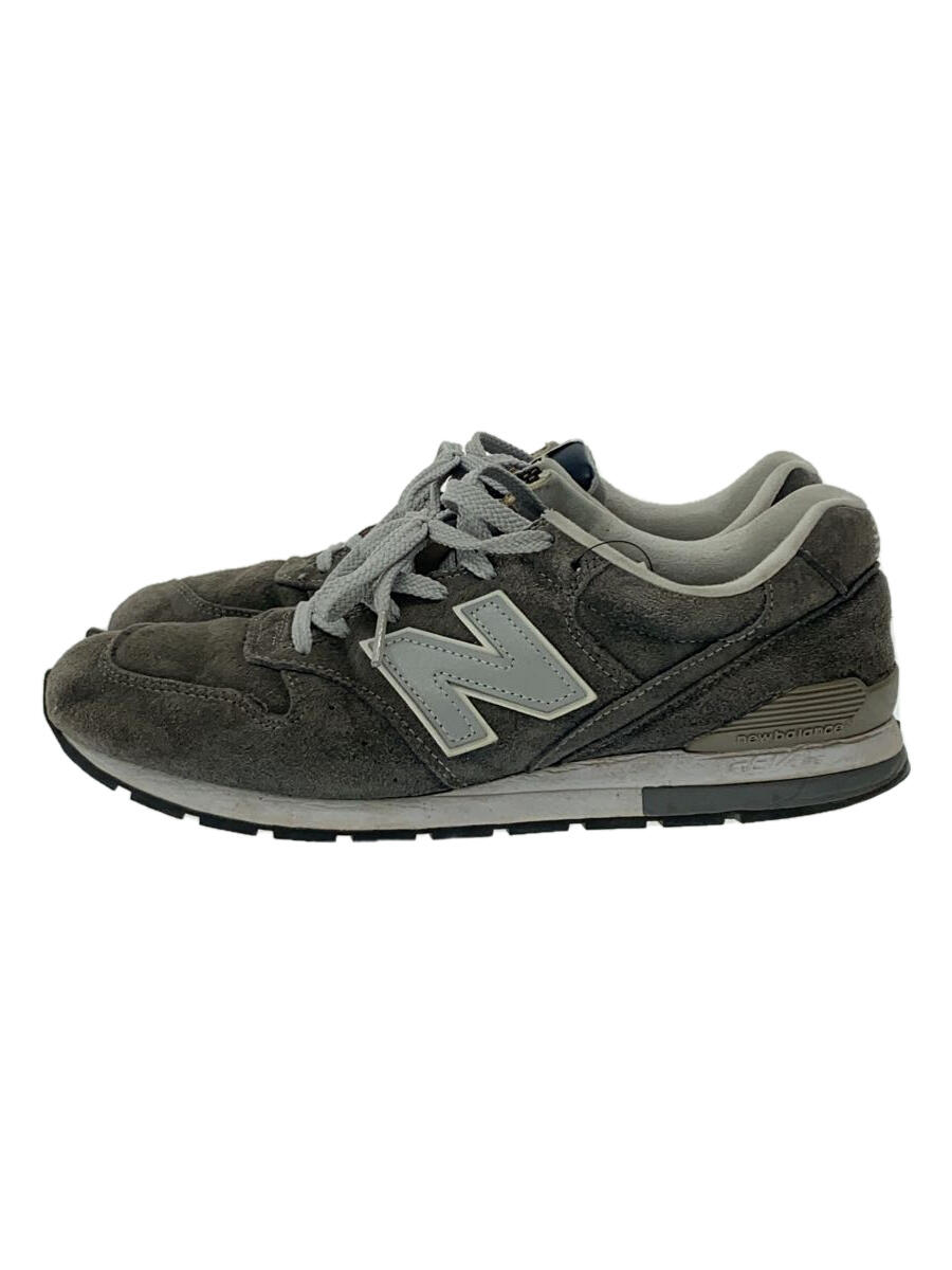 【中古】NEW BALANCE◆ローカットスニーカー/27cm/GRY/スウェード/MRL996EM【シューズ】