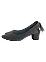 【中古】CAMILLE BIS RANDA◆パンプス/24cm/GRY【シューズ】(4)
