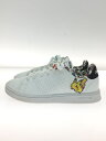 【中古】adidas◆キッズスニーカー/21cm/POKEMON ADVANTAGE/フェイクレザー/WHT/EG1999【キッズ】