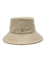 【中古】GUCCI◆ハット/S/コットン/IVO/レディース/780425 3HAZ6 9200【服飾雑貨他】