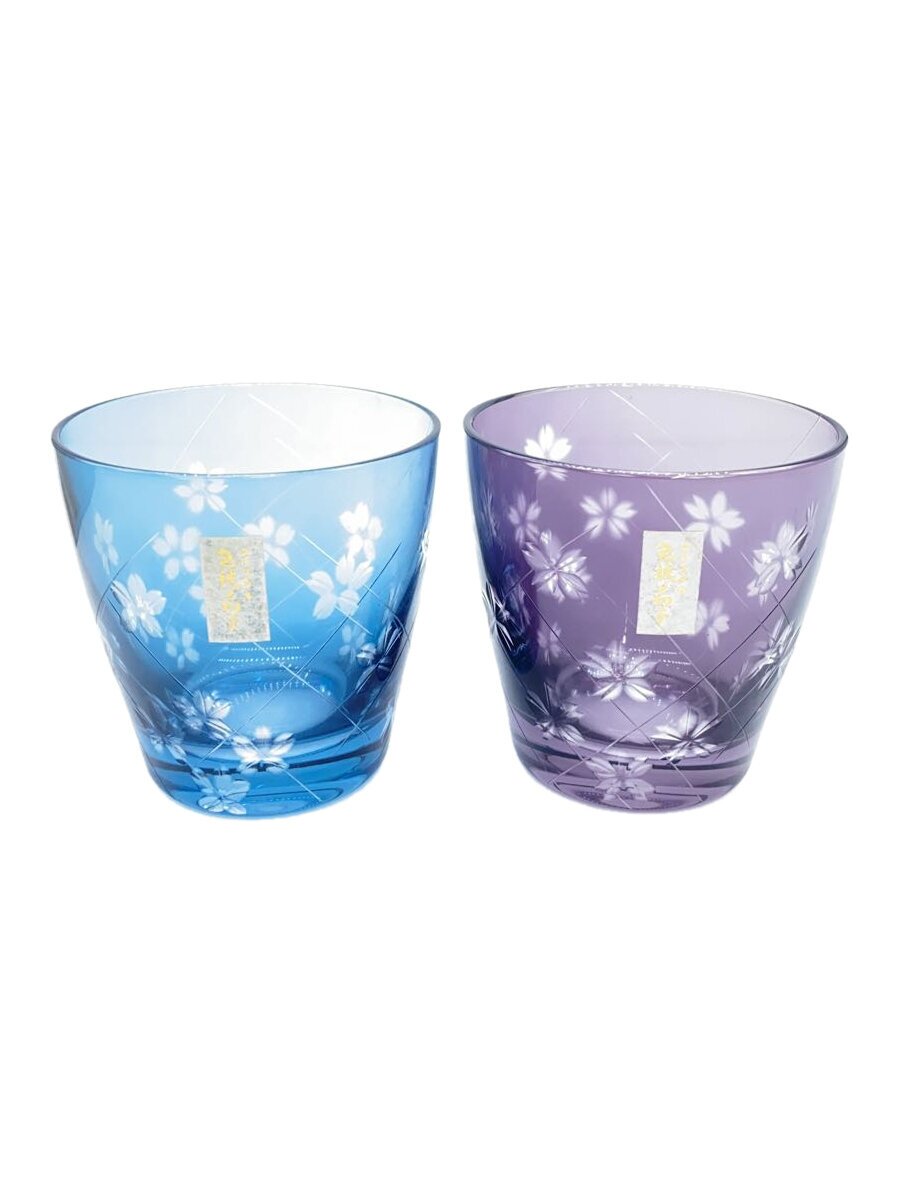【中古】石塚硝子◆石塚硝子/グラス/2点セット/天開オールドペアセット/BLU/PS-65150【キッチン用品】