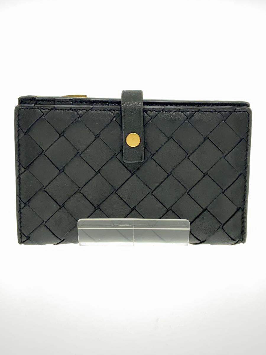 【中古】BOTTEGA VENETA◆2つ折り財布/